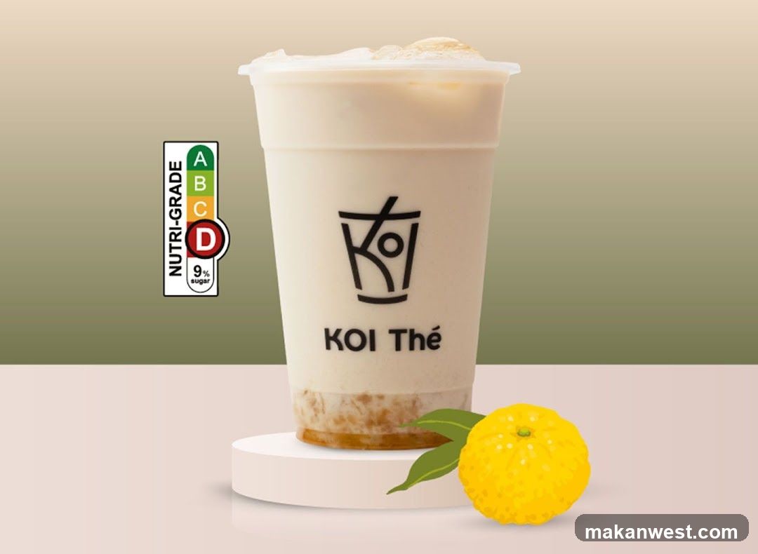 Koi Thé beverage
