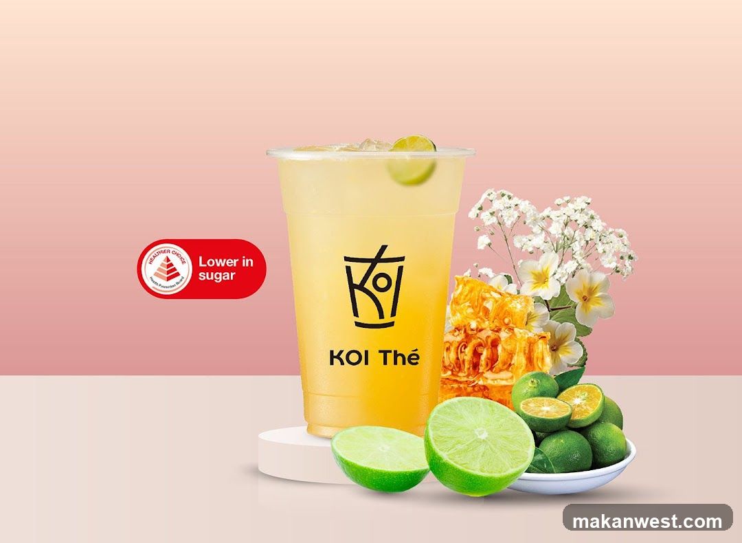 Koi Thé Product Advertisement