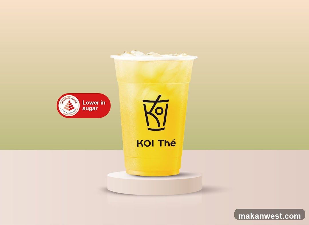 Koi Thé Product Display
