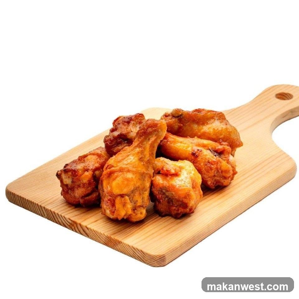 Fried Chicken Wings and Drumsticks