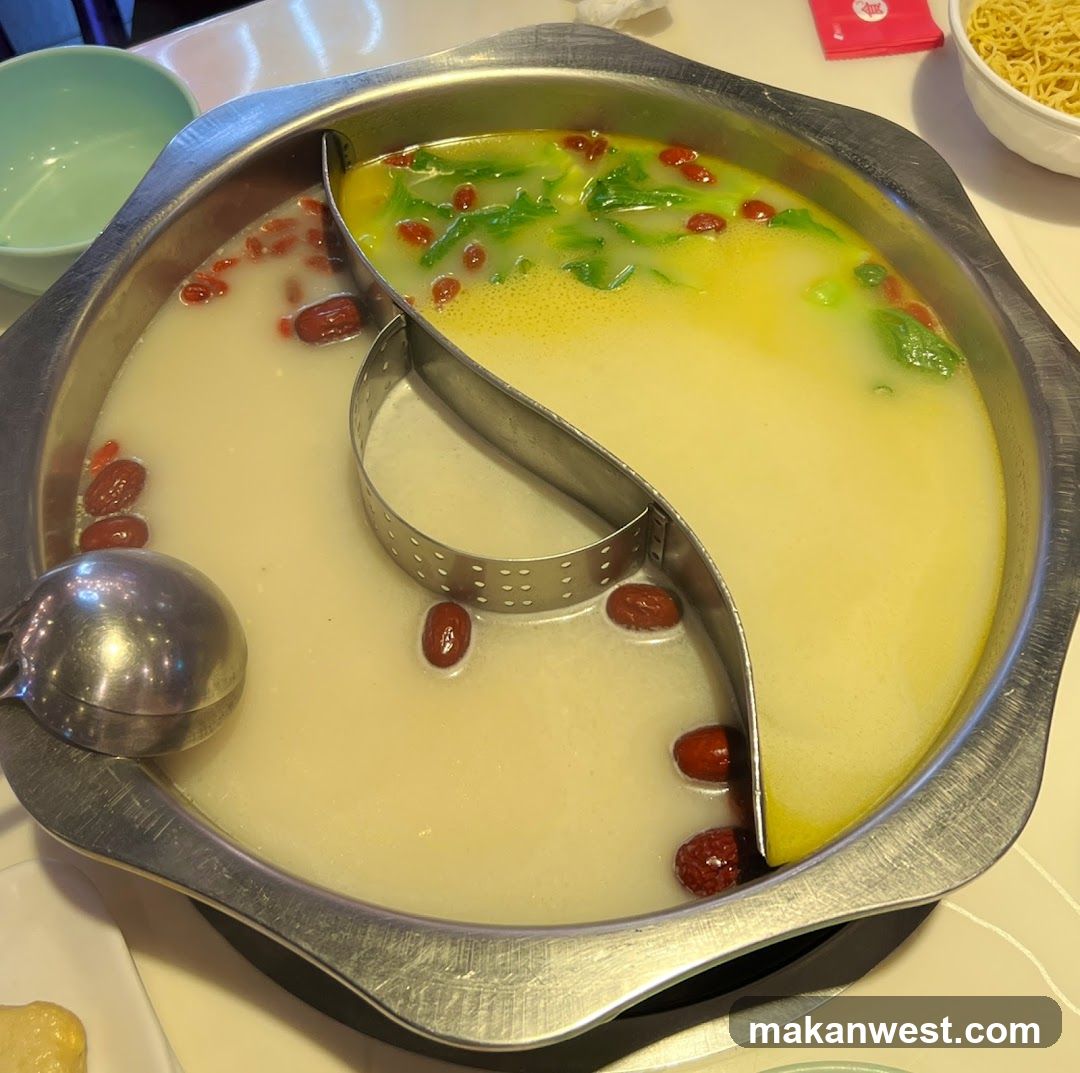 Hot Pot with Two Broths
