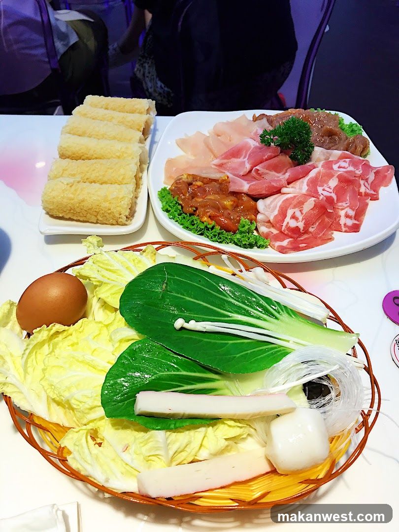 Hot Pot Ingredients Spread