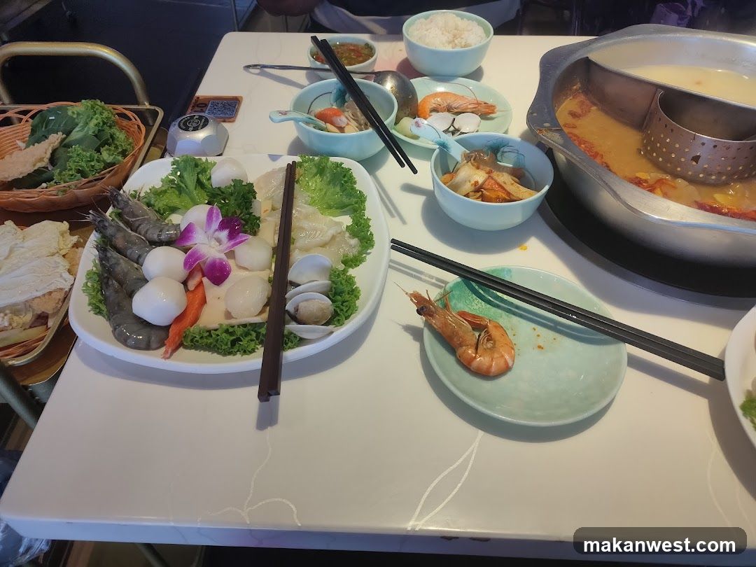 Hot Pot Meal Spread