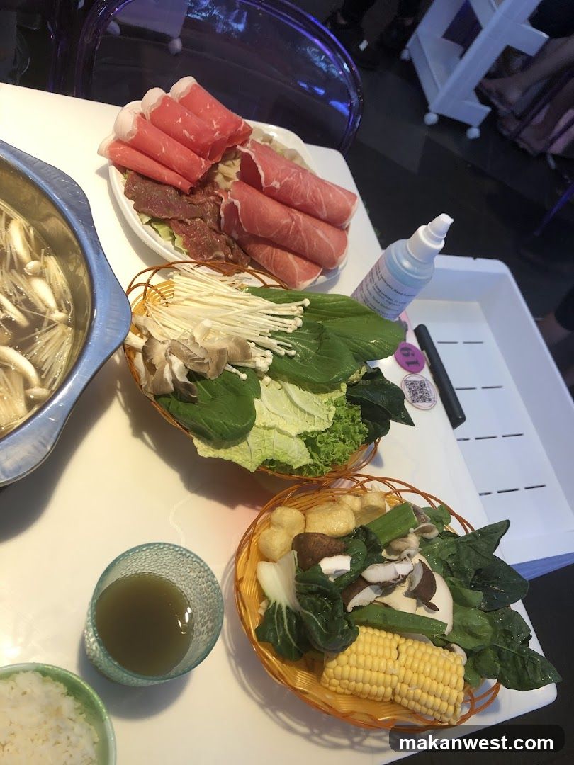 Hot Pot Meal Setup