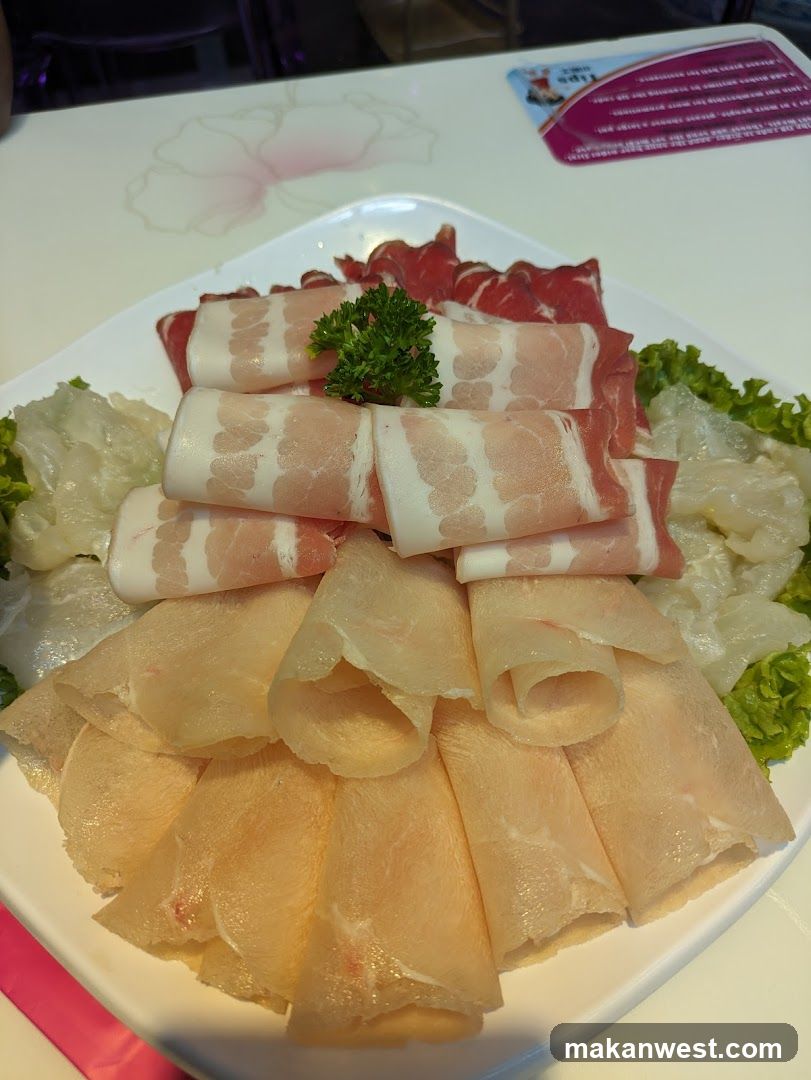 Assorted Sliced Meats and Seafood Platter