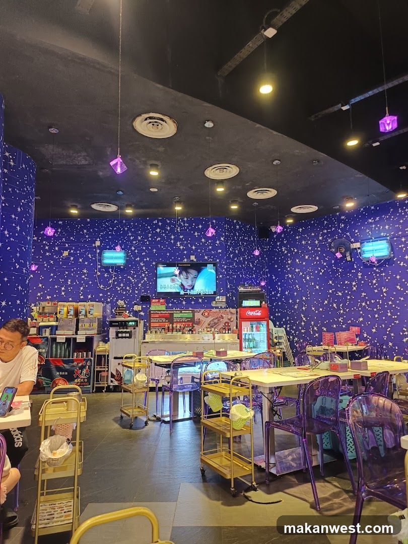 Star-themed Restaurant Interior