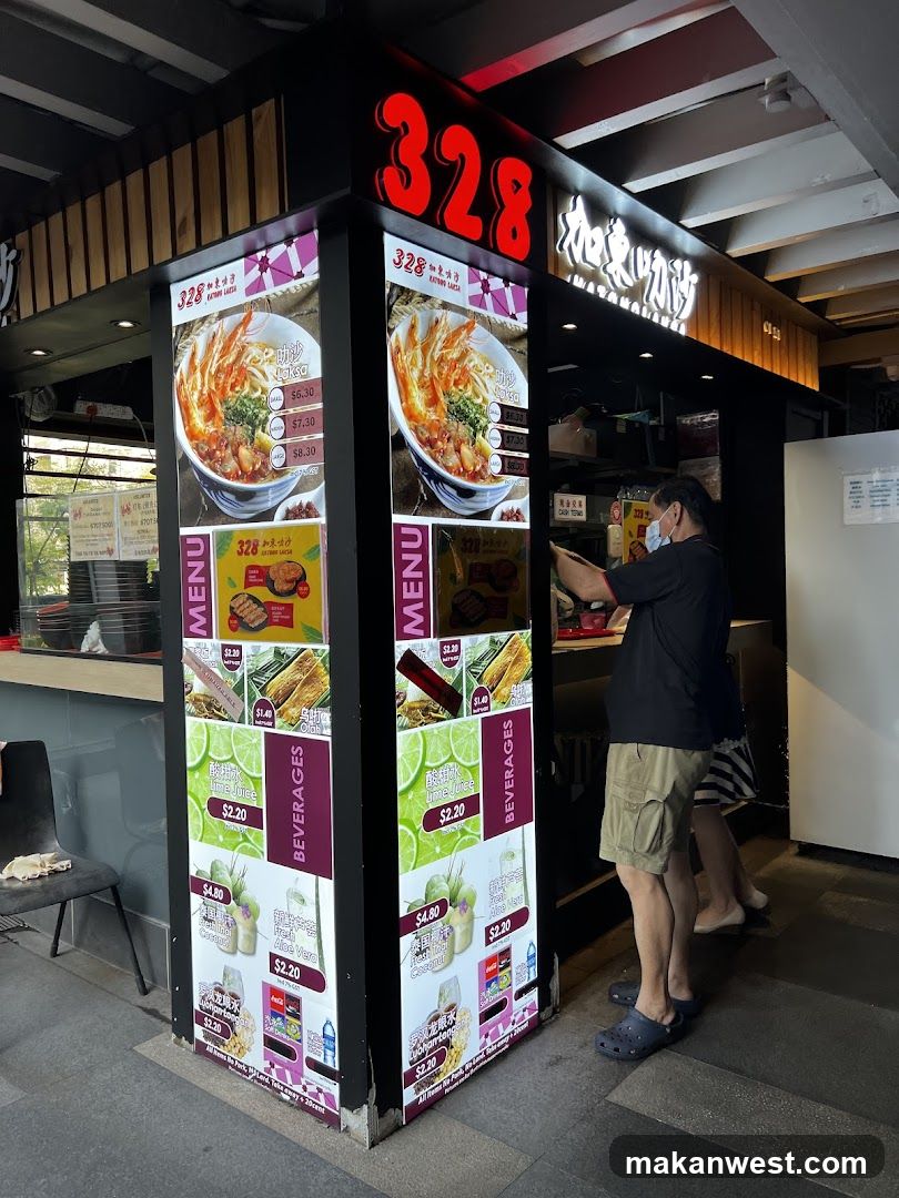 Food Stall Menu Display