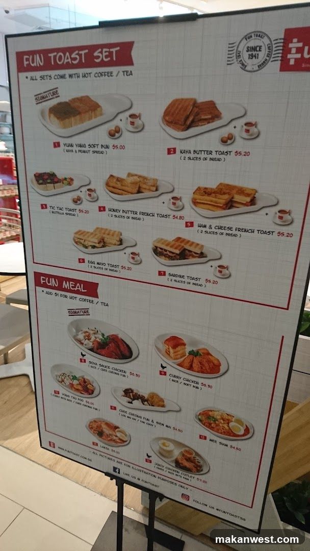 FUN TOAST SET & FUN MEAL