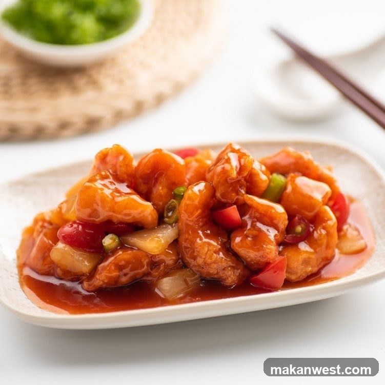 Sichuan-style Sweet and Sour Chicken