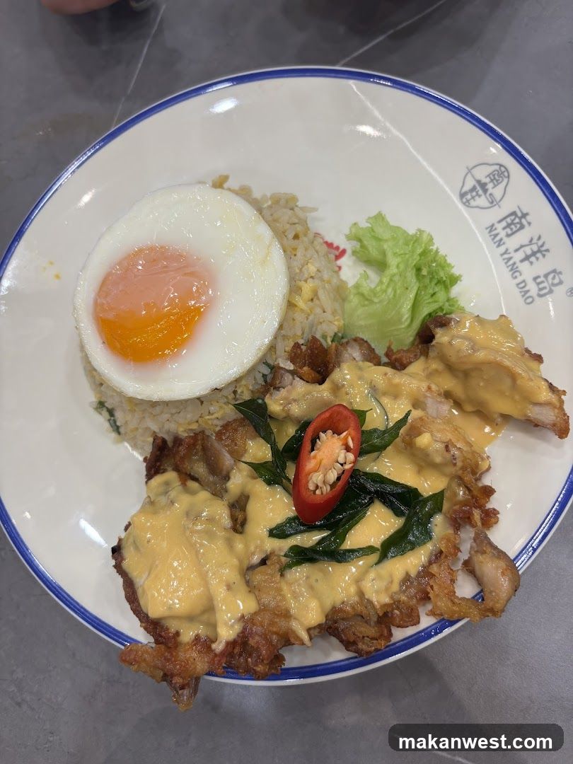 Fried Rice with Sauce and Egg