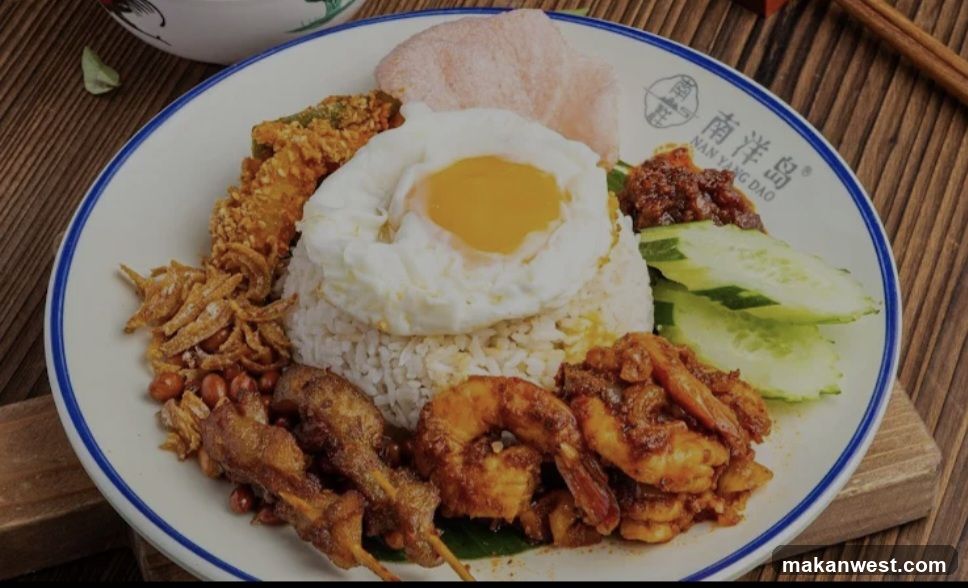 Nasi Lemak Plate