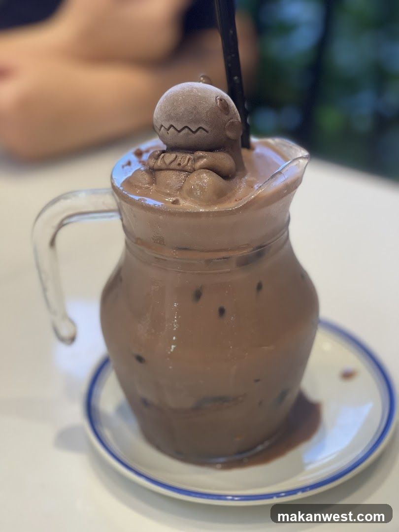 Chocolate Drink with Character Topping