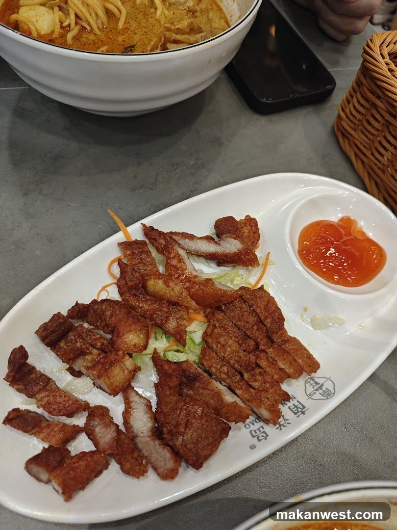 Crispy Pork Belly with Sauce