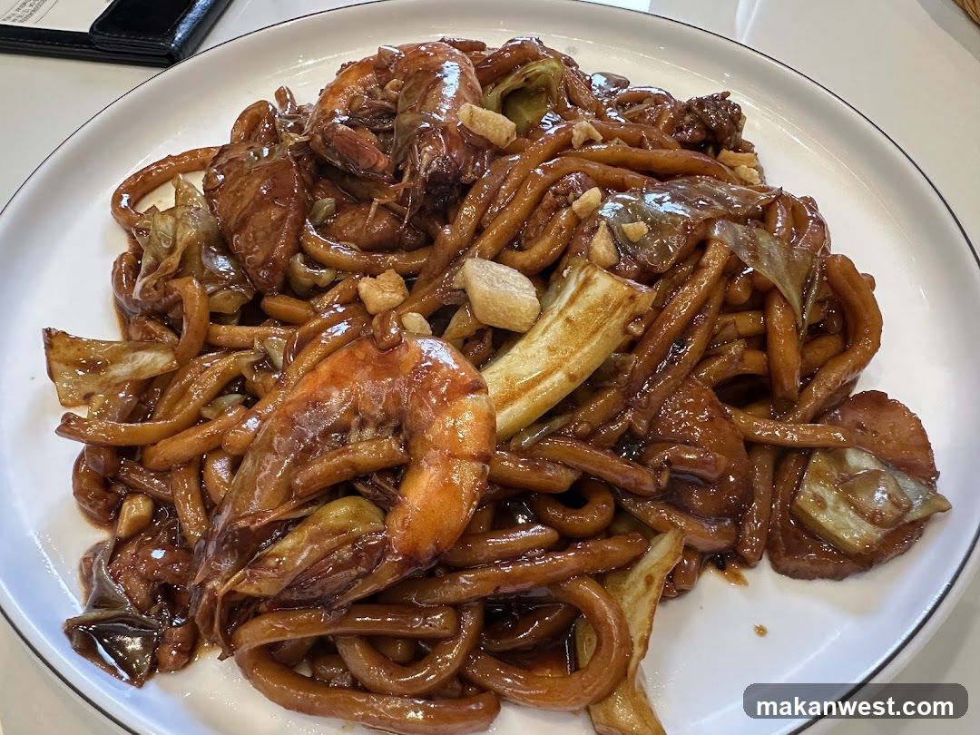 Shrimp and Noodles Dish