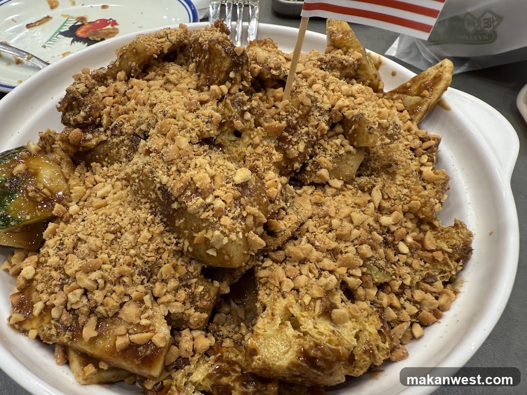 Crispy Fried Food with Crushed Nuts