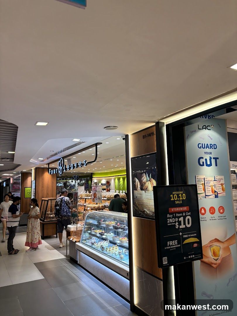 Shopping Mall Interior with Storefronts and Displays