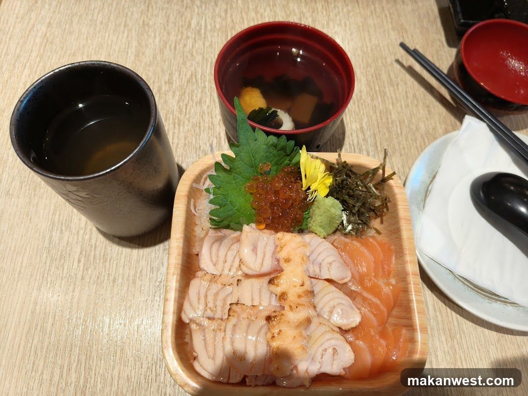 Sashimi and Soup Bowl