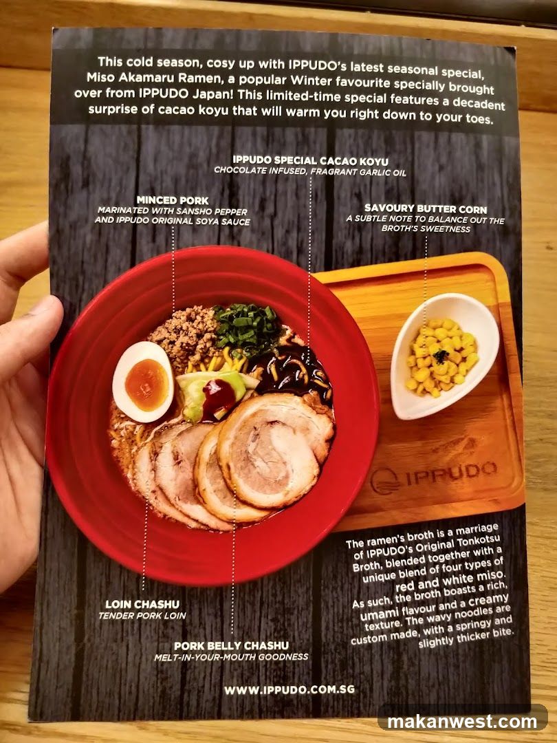 Ippudo Miso Akamaru Ramen Ad