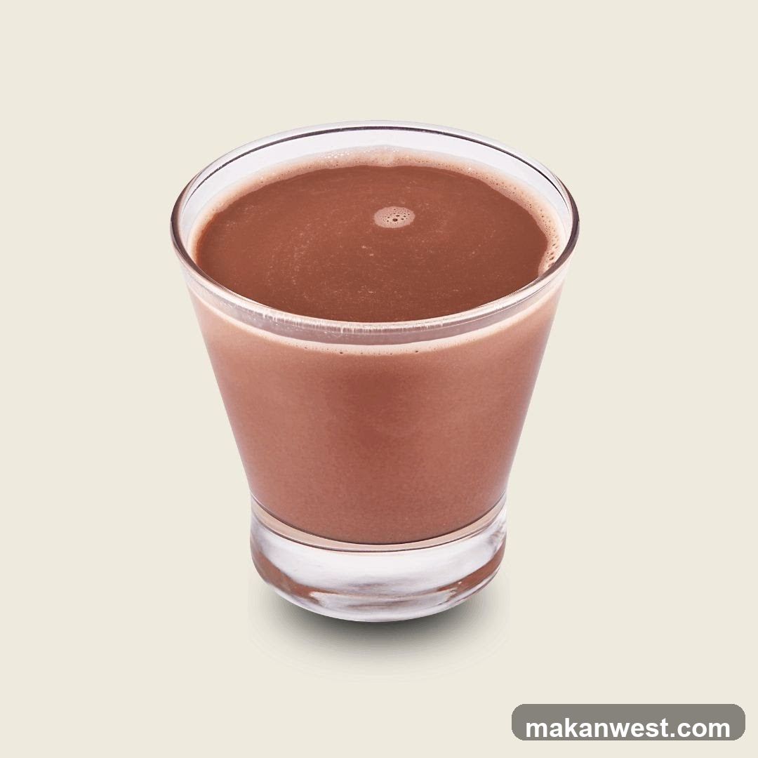 Chocolate Drink in Glass