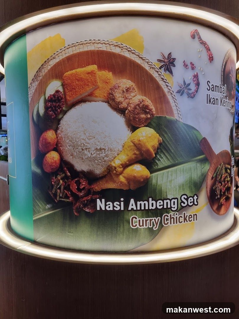 Nasi Ambeng Set Curry Chicken Advertisement