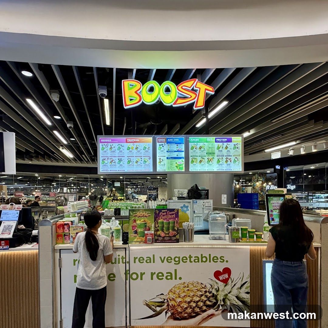 Boost Juice Shop Interior