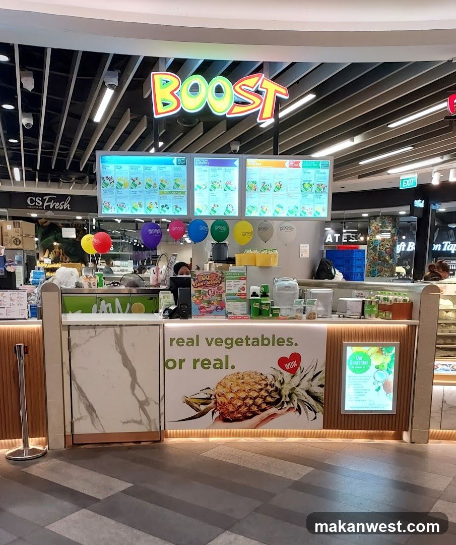 Boost Juice Shop Interior