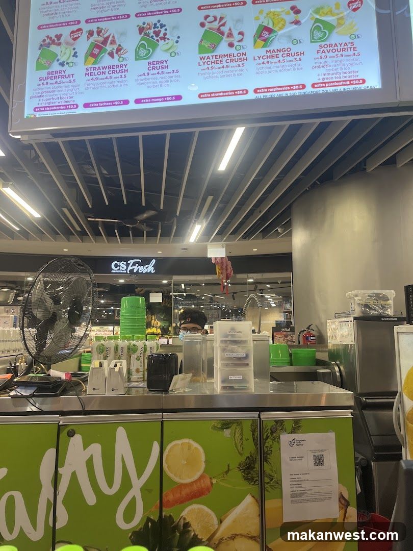 Juice Bar Interior View