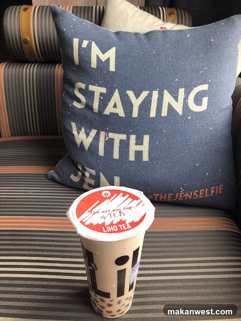 Boba Tea and Pillow