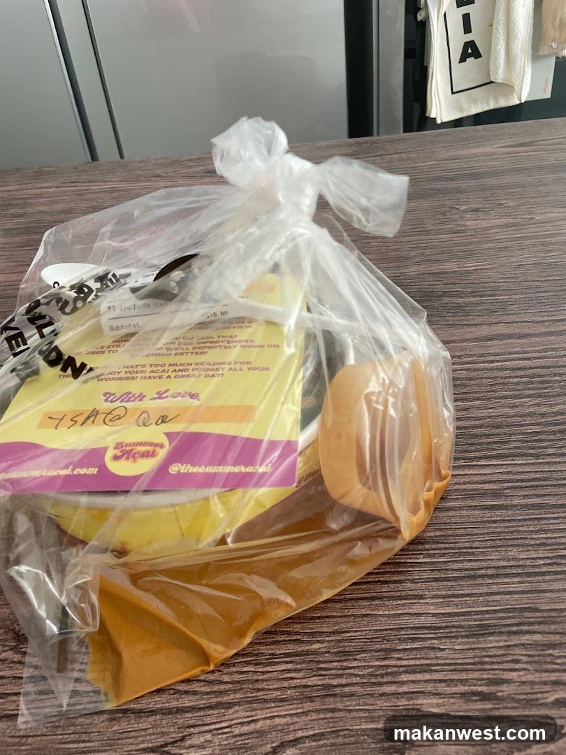 Takeout Meal in Plastic Bag