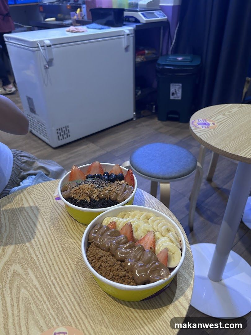 Acai Bowl at a Cafe