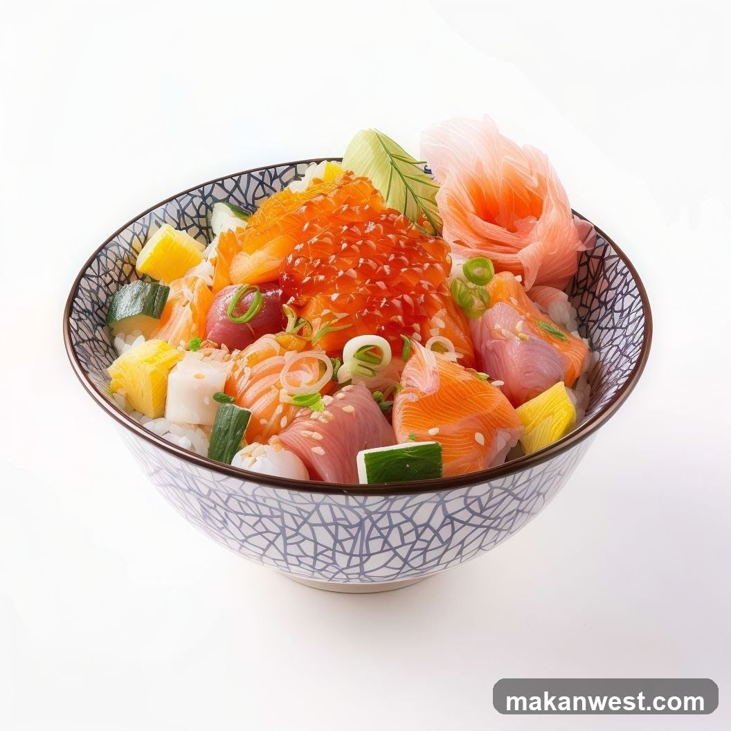 Sashimi Bowl with Rice