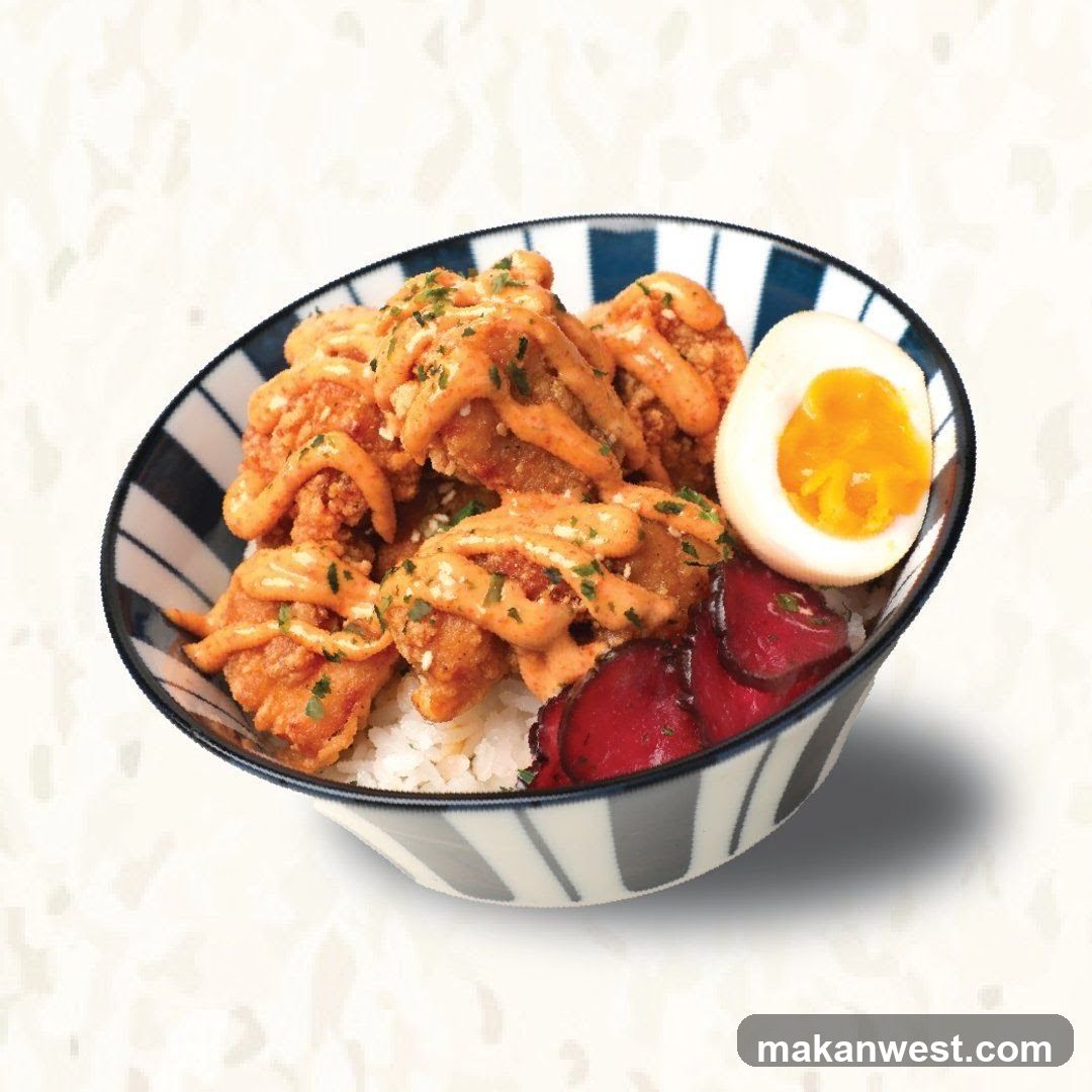 Korean Fried Chicken Rice Bowl
