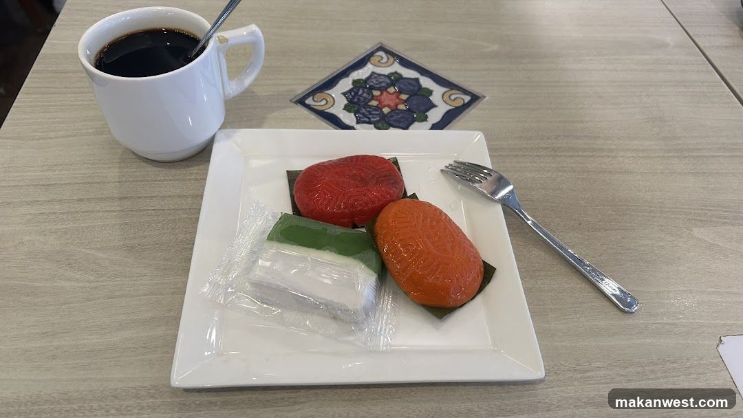 Dessert and Coffee on Table