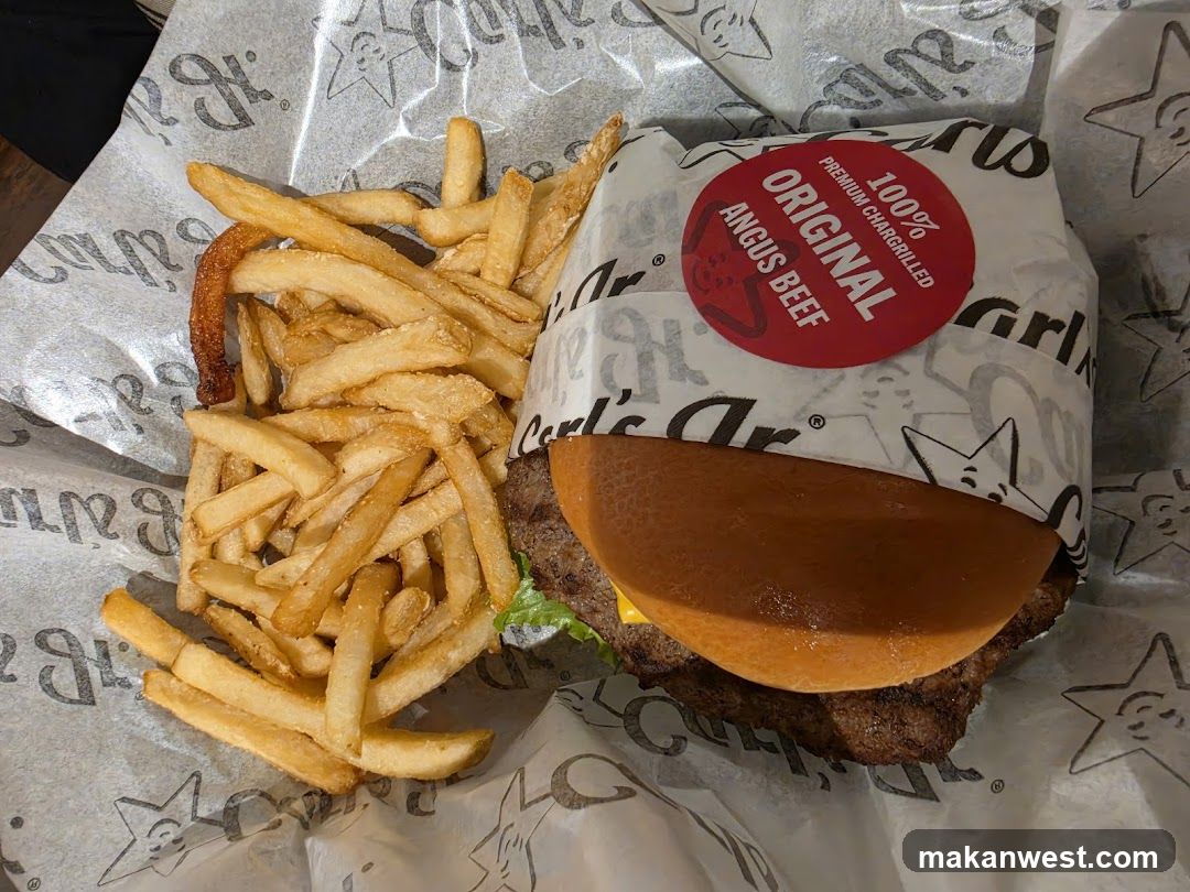 Burger and Fries