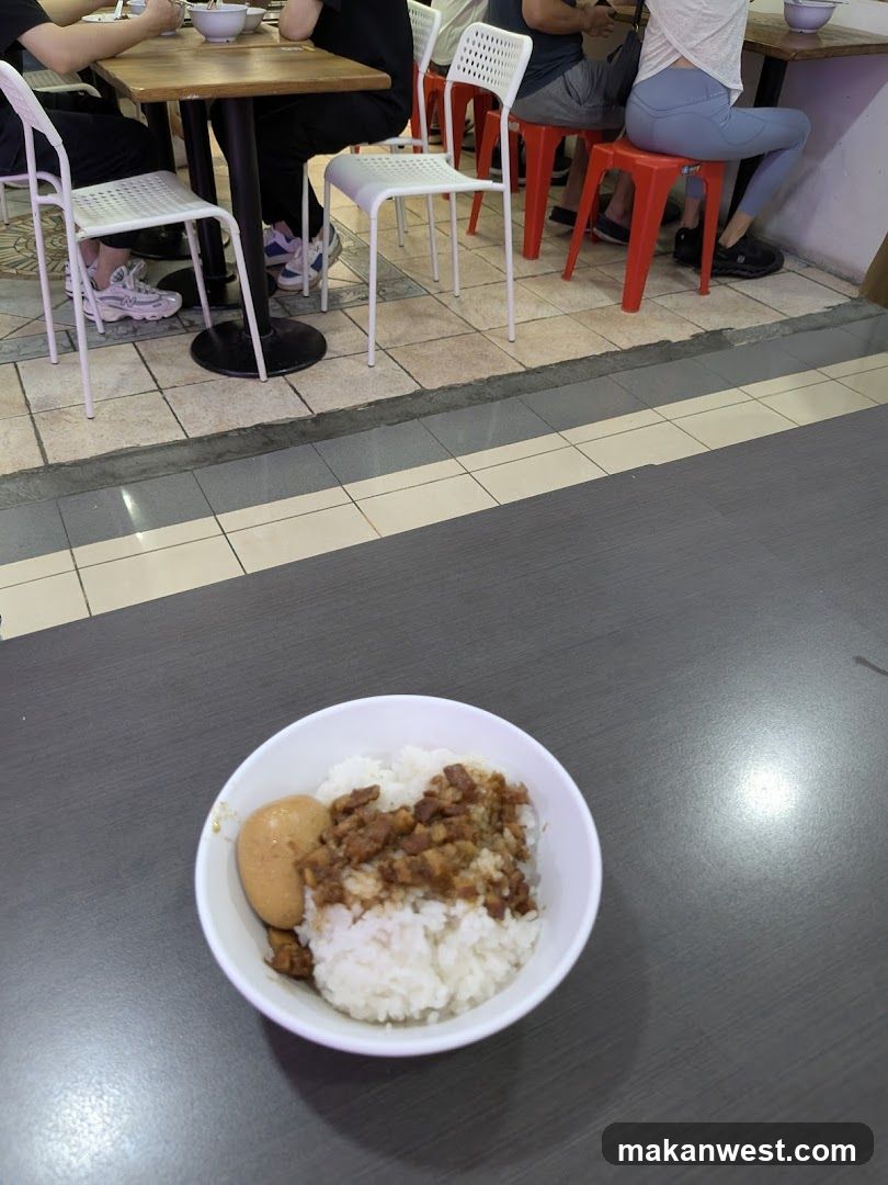 Bowl of Rice with Meat and Egg