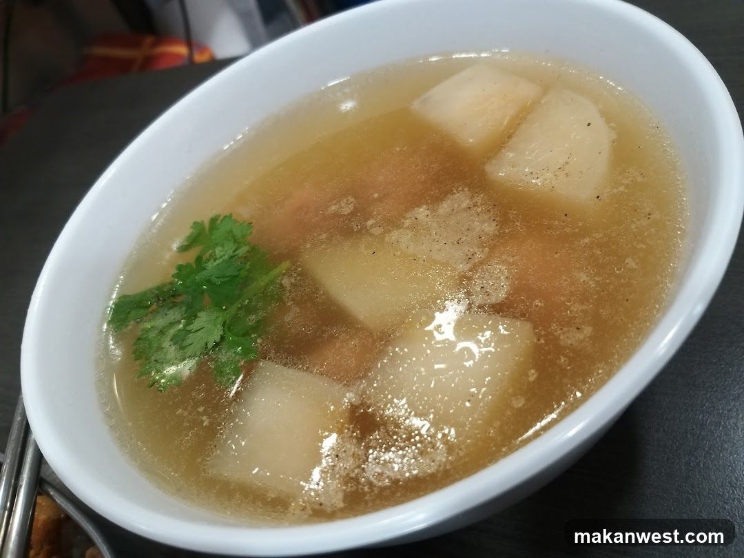 Potato Soup with Cilantro