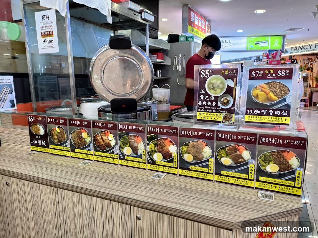 Food Stall Counter Display