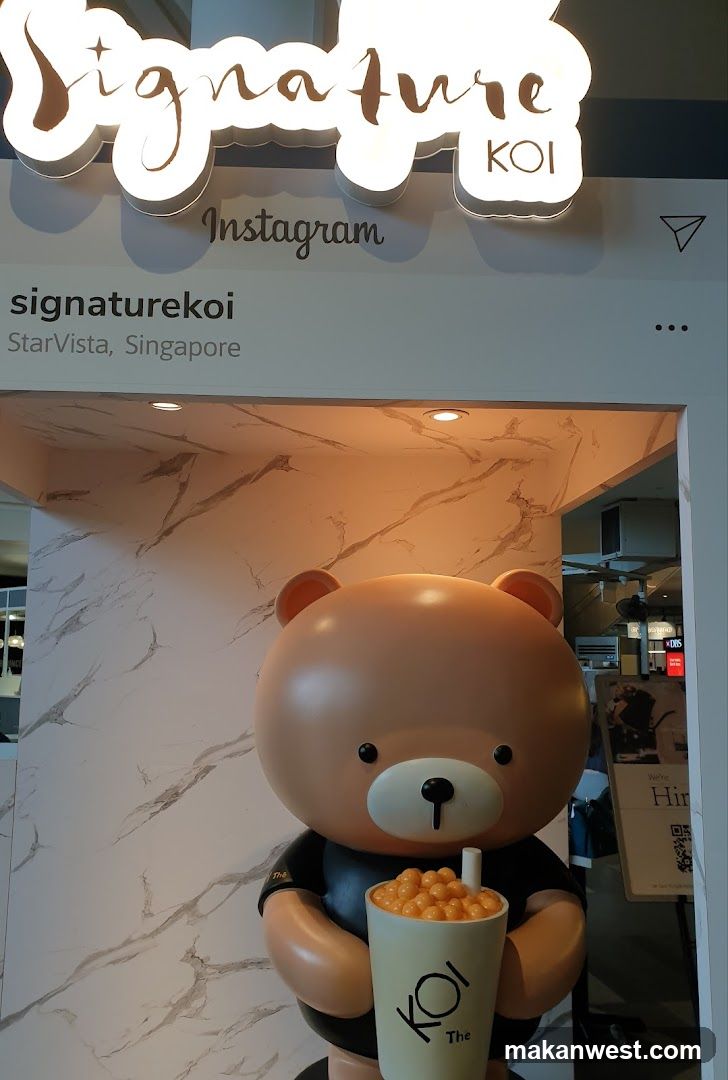 Signature Koi Store Entrance