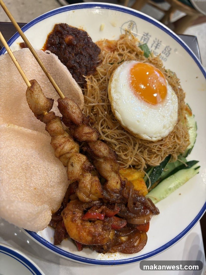 Nasi Lemak Plate