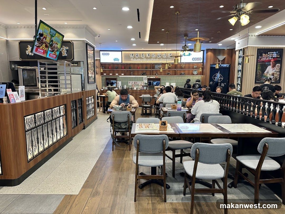 Restaurant Interior with Dining Area and Counter
