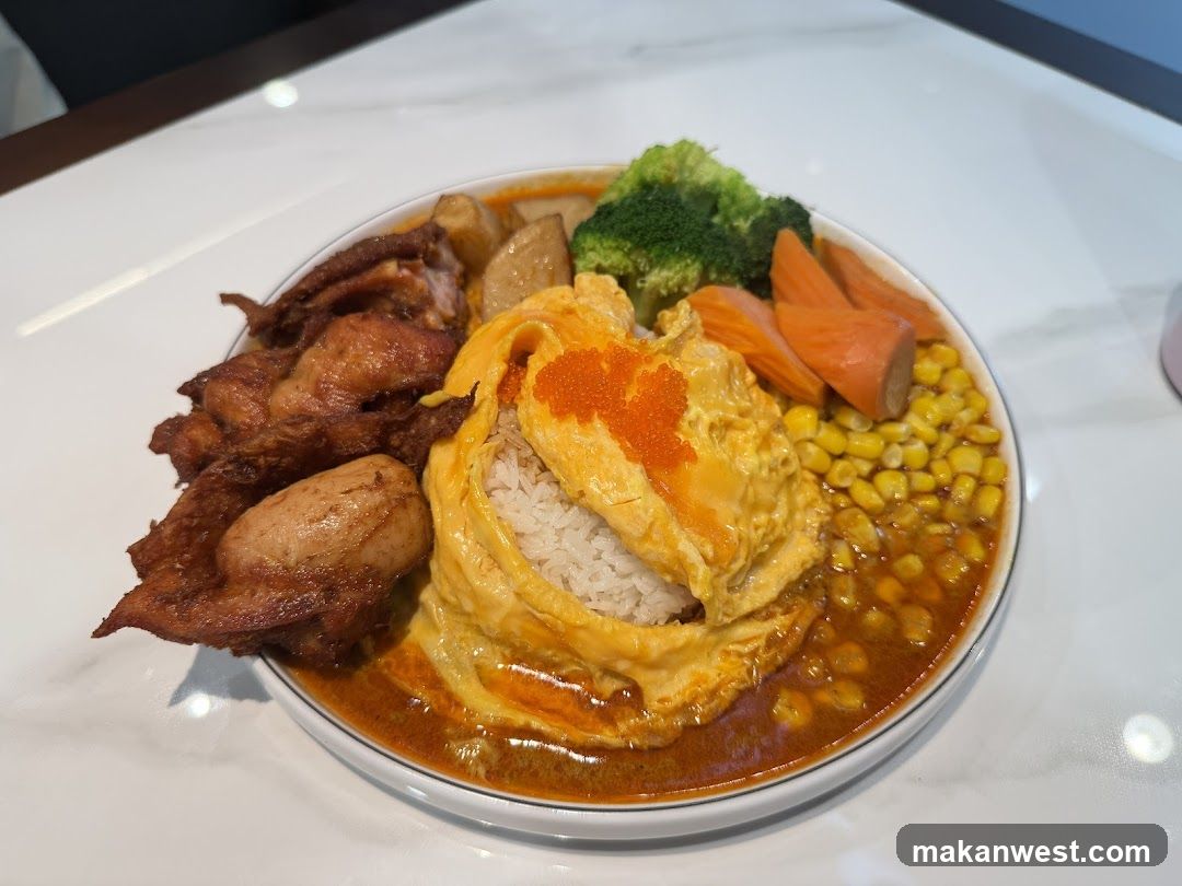 Curry Rice Bowl with Sides