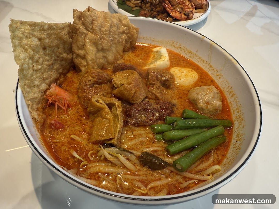 Spicy Noodle Bowl with Toppings