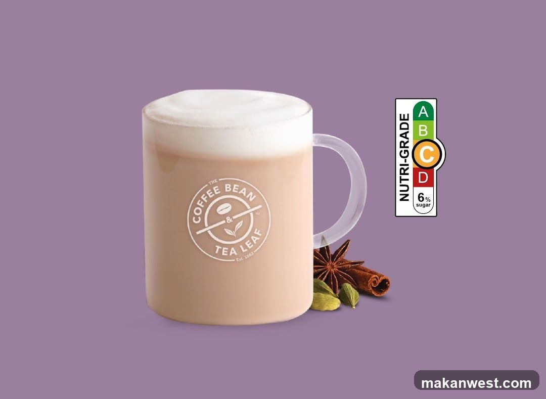 Coffee and Tea Drink with Nutri-Grade Label