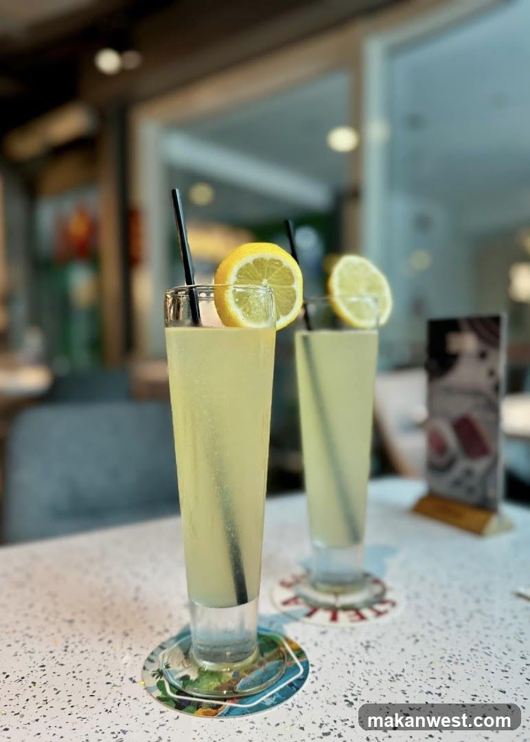 Lemonade Drinks on a Table
