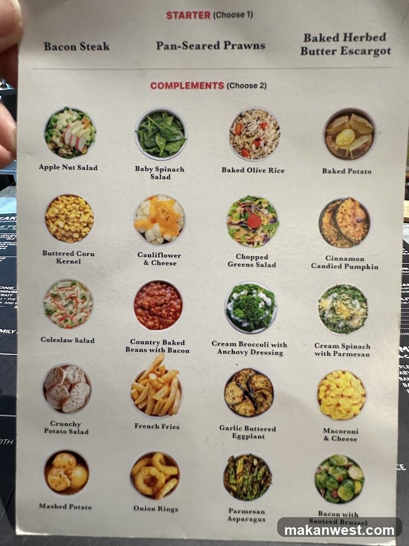 Restaurant Menu Page