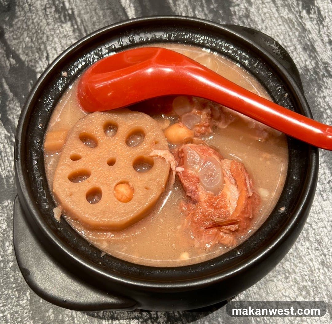 Pork Rib Soup with Lotus Root