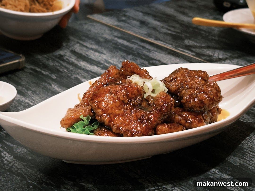 Gourmet Fried Chicken Dish