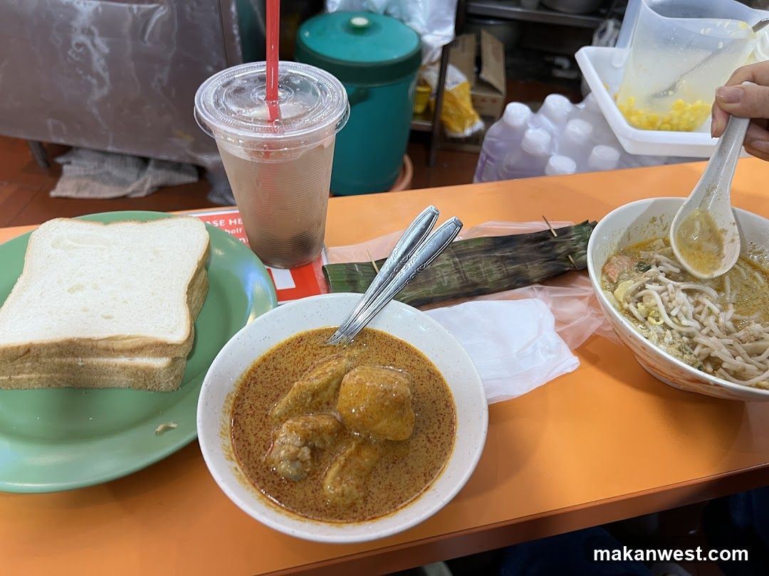 Food Spread at a Canteen or Food Stall