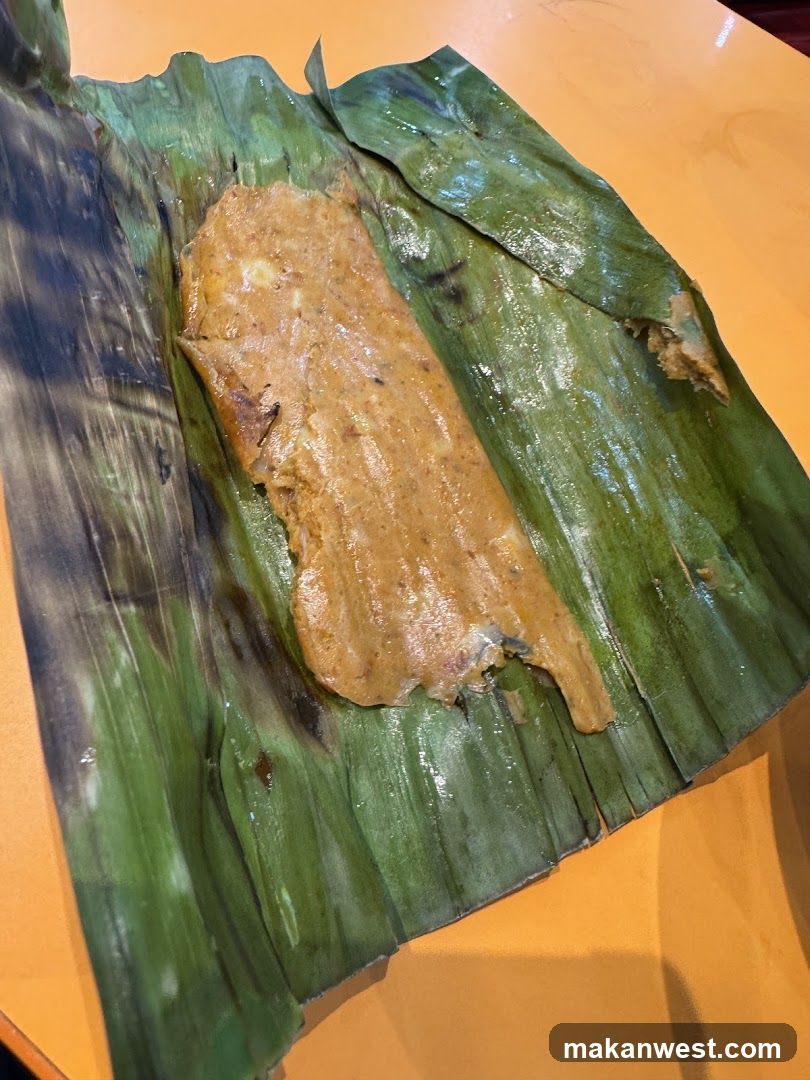 Food on Banana Leaf