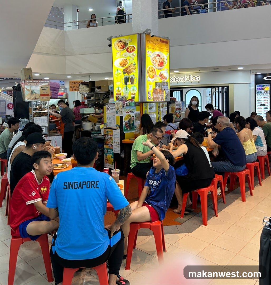 Food Court Scene